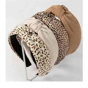 Knotted Fashion Hairbands and Hair Hoops: Non-Slip Top Knot Headbands