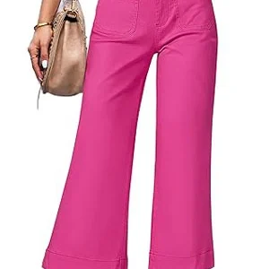 luvamia Wide Leg Jeans for Women Trendy High Waisted Flare Jeans